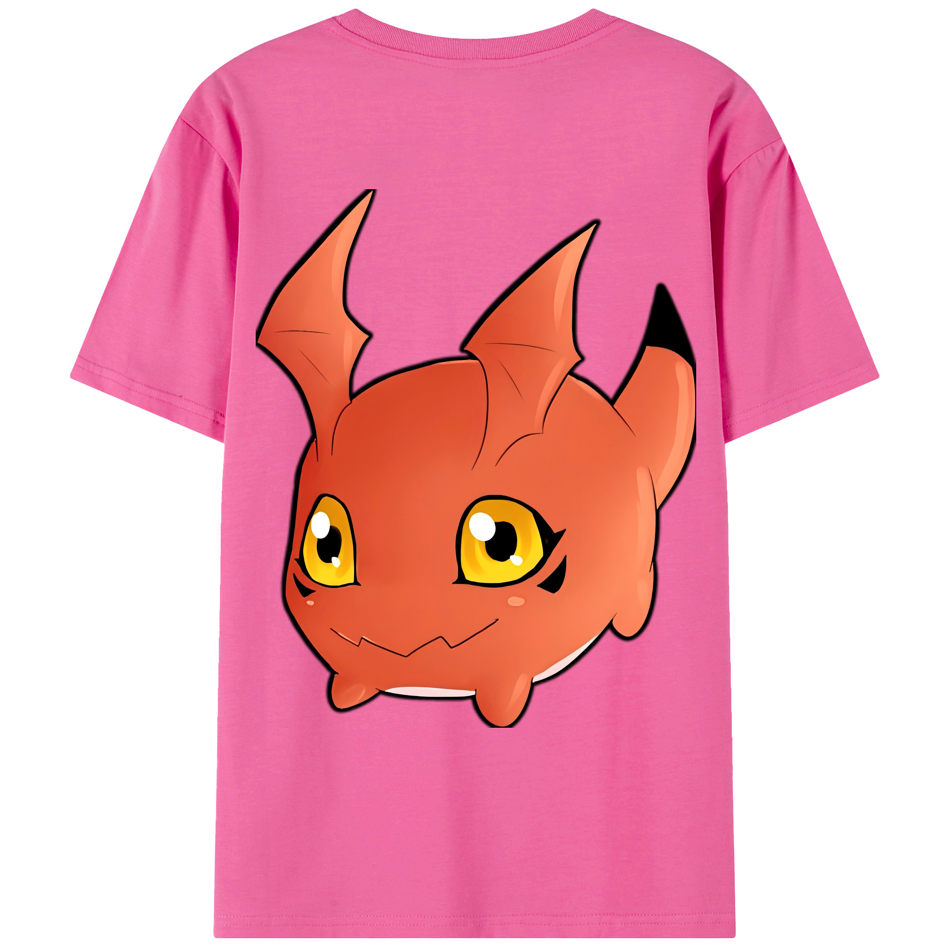 （画像用） Digimon デジタルモンスター/デジモン レディース半袖Tシャツ(バックプリント)